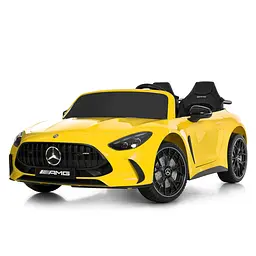 Машина дитячий електромобіль 24V 320W MP3 Bluetooth EVA жовтий (M 6315EBLR-6)