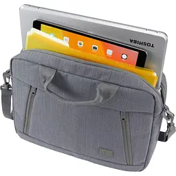 Сумка для ноутбука Case Logic 13" Huxton Attache HUXA-213 Graphite (3204648) - мініатюра 3