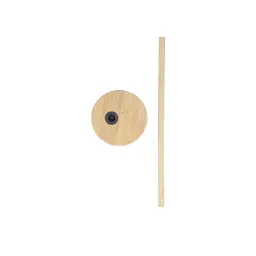 Скляна пляшка OldBro Tumbler з бамбуковою трубочкою Black 550 мл - мініатюра 3