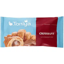 Круасан Toniya згущене молоко 60 г