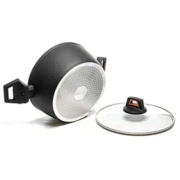 Каструля Hölmer кована з кришкою CR-1325-SBMCL Carrot 2,5 л (CR-1325-SBMCL Carrot) - мініатюра 6