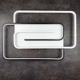 Світильник LED smart DOMINO-P+пульт прямокутник 100W 3000-5000K IP20 Violux ( 220575 ) - мініатюра 3