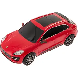 Машинка Rastar Porsche Macan Turbo 1:24 Червоний - мініатюра 2