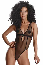 Боді Demoniq LadyX Mireia XL чорний - мініатюра 5