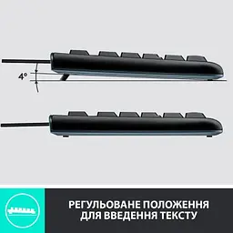 Комплект Logitech MK120 USB UA Black (920-002563) - мініатюра 7