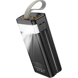 Зовнішній акумулятор Hoco DB58 Plentiful 30000mAh 22.5W Black [161328] - мініатюра 4