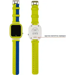 Smart Watch AmiGo GO004 Splashproof Camera+Led Green UA UCRF - мініатюра 3