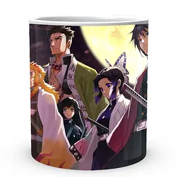 Кухоль GeekLand Kimetsu no Yaiba Клинок, який знищує демонів KY 002.25 330 мл білий - мініатюра 2