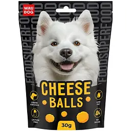 Ласощі для собак Waudog Treats Хрусткі сирні кульки 30 г