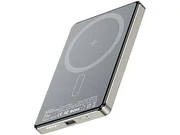 Зовнішній акумулятор (Power Bank) Essager KR-W002 5000mAh Grey (EDY5K-YJ0A-Z) - мініатюра 4