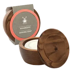 Мило для гоління в дерев'яній чаші Muhle Grapefruit & Mint 65 г - мініатюра 4
