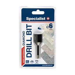 Свердло по кераміці та склу Specialist+ 6 мм M14 (11/2-9406) - мініатюра 6