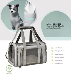 Сумка-переноска для домашніх тварин Bestopet (Люпосанчик) Portable Travel Bag - мініатюра 7