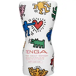 Мастурбатор Tenga Keith Haring Soft Case Cup м'яка подушечка (4821002029815)