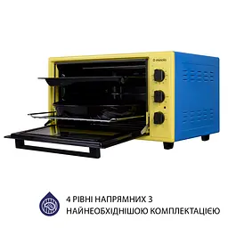 Духовка Minola FOET 4815 UA жовто-блакитна - мініатюра 8