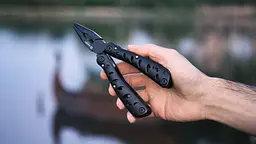 Мультитул Ganzo G205-B, (16.5 см) 22 функції, чорний + біти та чохол - мініатюра 9