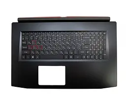 Топкейс ноутбука / верхня панель і клавіатура для ноутбука Acer Predator Helios 300 PH317-52 з GPU Nvidia GTX 1050 (6B.Q3EN2.009) Оригінал від Acer, Верхня панель клавіатури