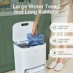 Робот-пилосос Xiaomi Dreame Vacuum Cleaner Bot W10 [RLS5C_W10] [77992] - мініатюра 7