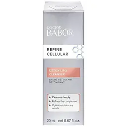 Бальзам для обличчя Babor Doctor Babor Refine Cellular Detox Lipo Cleanser для глибокого очищення шкіри, 20 мл - мініатюра 2