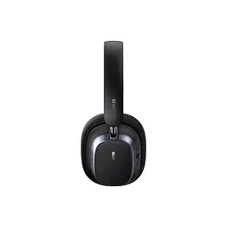 Накладні навушники Baseus Bowie H1s, Noise-Cancellation Wireless Headphones, BT5.4, ANC, 800mAh, 60h, 120h, black - мініатюра 3
