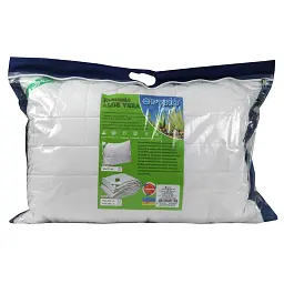 Подушка силіконова Руно Aloe Vera 50х70 см з мікрофібри біла - мініатюра 3