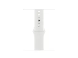 Смарт-годинник Apple Watch Series 8 GPS + Cellular 45mm Silver S. Steel Case w. White S. Band (MNKE3)