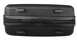 Бьюті-кейс Carbon 65803 поліпропіленовий ударостійкий 35х26х15.5 см Чорний - мініатюра 2