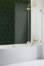 Шторка для ванни Radaway Essenza Pro Gold PND II 100 10102100-09-01R права