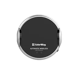 Бездротовий автомобільний зарядний пристрій ColorWay AutoSense Car Wireless Charger 2 10W Black (CW-CHAW035Q-BK) - мініатюра 5