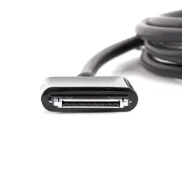 Кабель для передавання даних Gemix Apple 30pin to Apple 30pin, подовжувач для iPod/iPad/iPhone 1.8 m (1904) - мініатюра 2