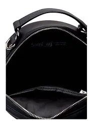 Сумка кроссбоді Sambag Bale MZN чорно-біла 20 х 20 х 10 см (52200611) - мініатюра 6