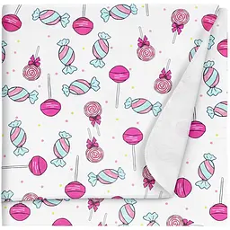 Пелюшки фланелеві Cosas Lollipops 100х120 см (FlannelDiapers_Lollipops_100x120)