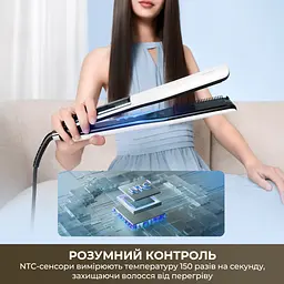 Паровий випрямляч Dreame AuraSteam Straight Pink (AA01A-PK) - мініатюра 7