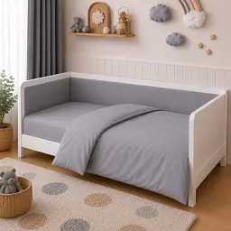 Дитяча постільна білизна JUNIOR Poplin Line Smoky (2200012795910) - мініатюра 3