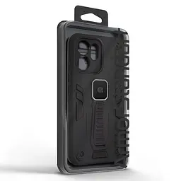 Чехол для OPPO Reno14 F 5G/Reno14 FS 5G, Proover, черный, с подставкой и магнитом, противоударный, ударопрочный, бронированный, панель-накладка, защита всего корпуса, термополиуретан (TPU) + поликарбонат (PC), ArmorStandart (ARM87173) - мініатюра 3