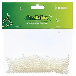 Набір бусинок декоративних Jumi 6008 4 мм білі (5900410676008)