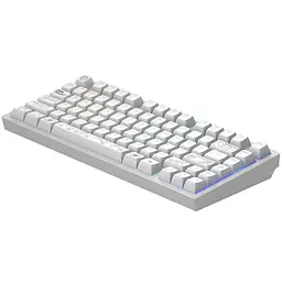 Ігрова бездротова клавиатура Dark Project ALU81 Terra Nova ENG/UA (DPKB_NOVA_81_ANSI_WHITE_UA) - мініатюра 5