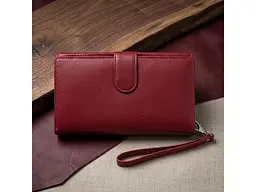 Портмоне-клатч унісекс із натуральної шкіри Cortina 5073 rosso червоне 19×12 см TONY PEROTTI acs0032615 - мініатюра 7