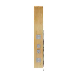 Душова панель Corsan Basti bamboo хром B002MCH - мініатюра 2