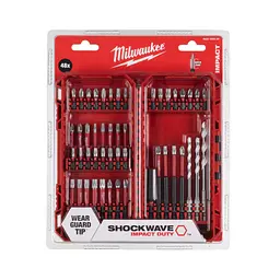 Набір біт SHOCKWAVE PACKOUT MILWAUKEE 48 шт пластиковий кейс - мініатюра 2