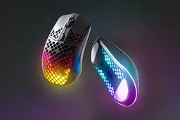 Мишка SteelSeries Aerox 3 Wireless Onyx, RGB, 18000dpi., 6кн., чорна (62612) - мініатюра 2