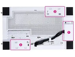 Додатковий USB-хаб для корпусів Lian Li O11D EVO(Additional IO Kit), Чорний (G89.O11DE-3X.00) - мініатюра 2