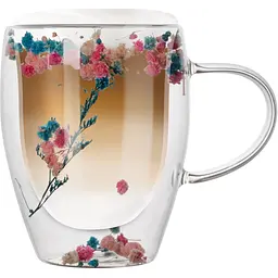 Чашка Ringel Guten Morgen Blume подвійна стінка 350 мл 3 (RG-0002/350 3) - мініатюра 2