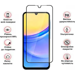 Захисне скло BeCover для Samsung Galaxy A16 4G SM-A165 / A16 5G SM-A166 Black (712860) - мініатюра 3