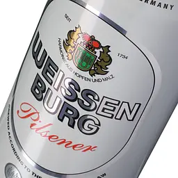 Пиво Weissenburg Pilsener світле фільтроване 5% 0.5 л з/б - мініатюра 4