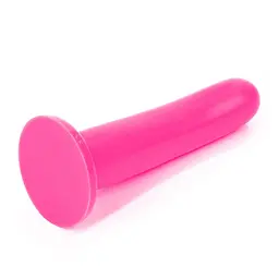 Силіконовий фалоімітатор LoveToy Silicone Holy Dong Medium, 14.5х3.2 см (рожевий) - мініатюра 2