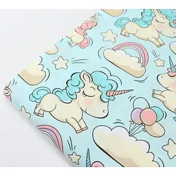 Наматрацник непромокаючий Cosas Mint Unicorn 70х120 см м'ята (WaterSheet_UnicornMint_120) - мініатюра 5