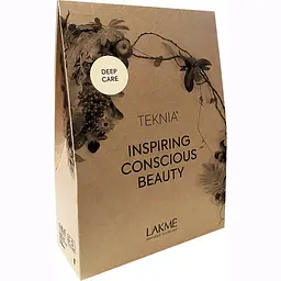 Подарунковий набір для пошкодженого волосся Lakme Teknia Deep Care: шампунь 300 мл + кондиціонер 300 мл + маска 250 мл - мініатюра 2
