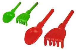 Пісочний набір (лопатка + грабельки великі 24см) 19240 Mtoys