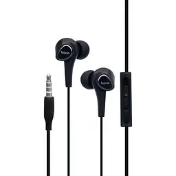Провідні навушники Hoco M66 Passion in-line control eaphones with mic Hi-Res, 3.5mm, 1.2m, black